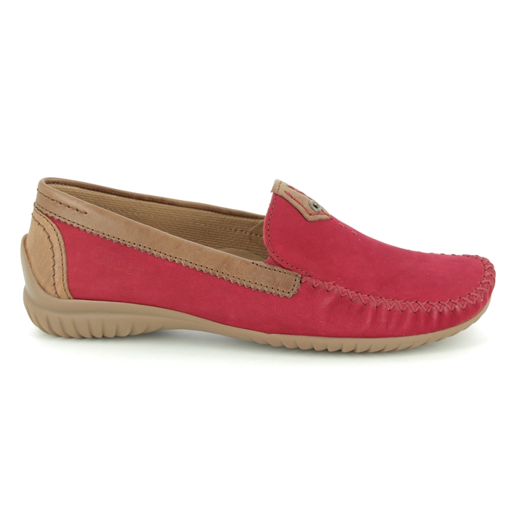 Gabor California Red Tan loafers