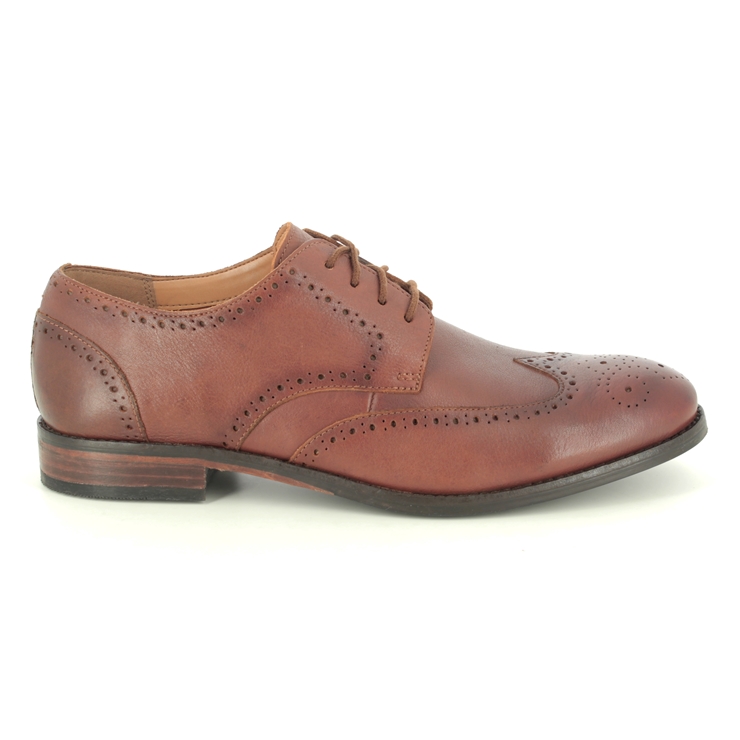 Mens Clarks leather Brogue shoes G-Fitting Gilmore Limit 