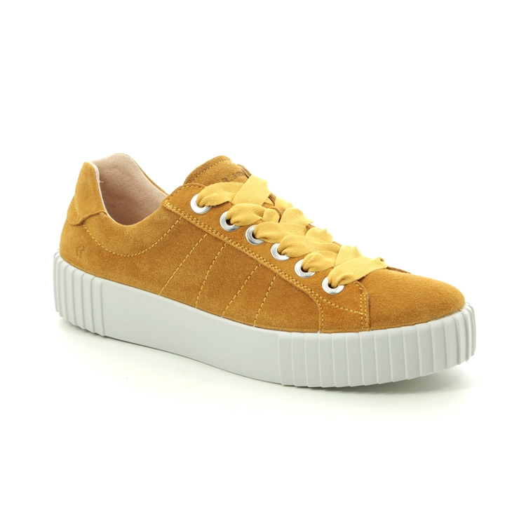 Romika Westland Montreal S 01 14201-167800 Yellow Suede trainers