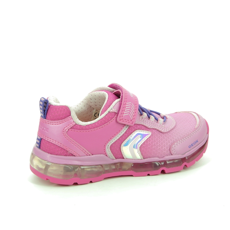 Geox Android Girl A J0245A-C8002 Fuchsia girls trainers