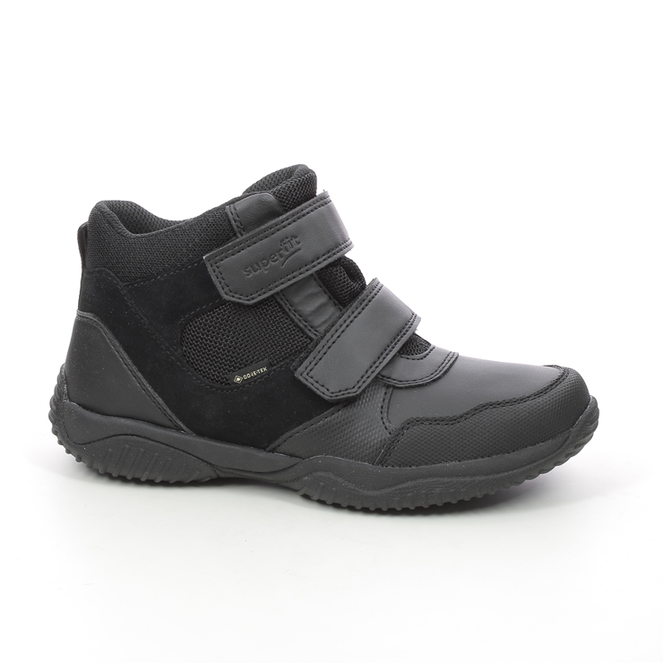 Superfit Storm Boot Gtx 1009389-0010 Black leather boys boots