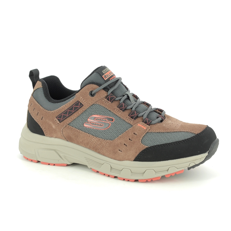 Skechers Oak Canyon Relaxed Fit 51893 BRBK Brown trainers