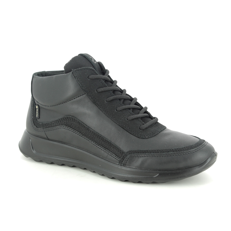 ECCO Flexure Run Boot Gtx 292373-51052 Black leather walking boots