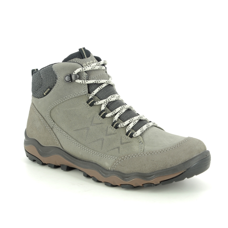 ECCO Ulterra Womens 823213-56870 Taupe leather walking boots