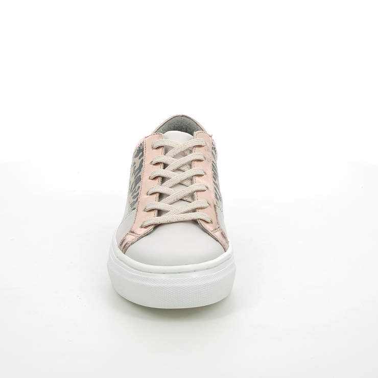 Heavenly Feet Valentina 2025-90 White - rose gold trainers