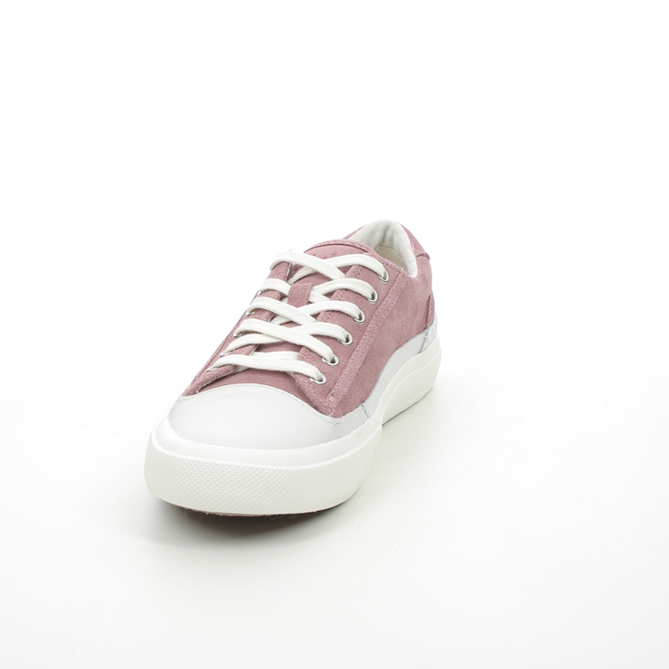 Clarks Aceley Lace Rose pink Womens trainers 6092-94D