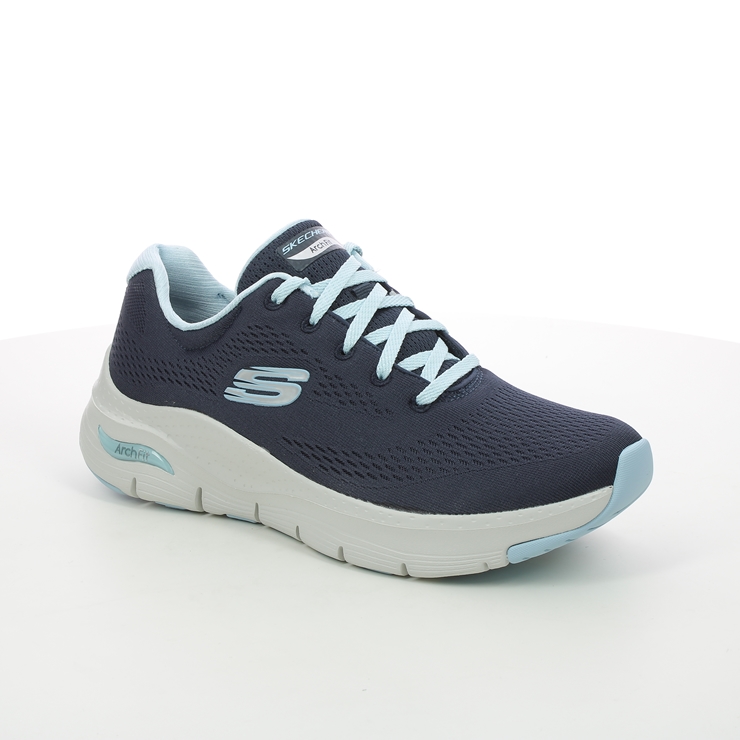 Skechers Appeal Arch Fit NVLB Navy Light Blue Womens trainers 149057