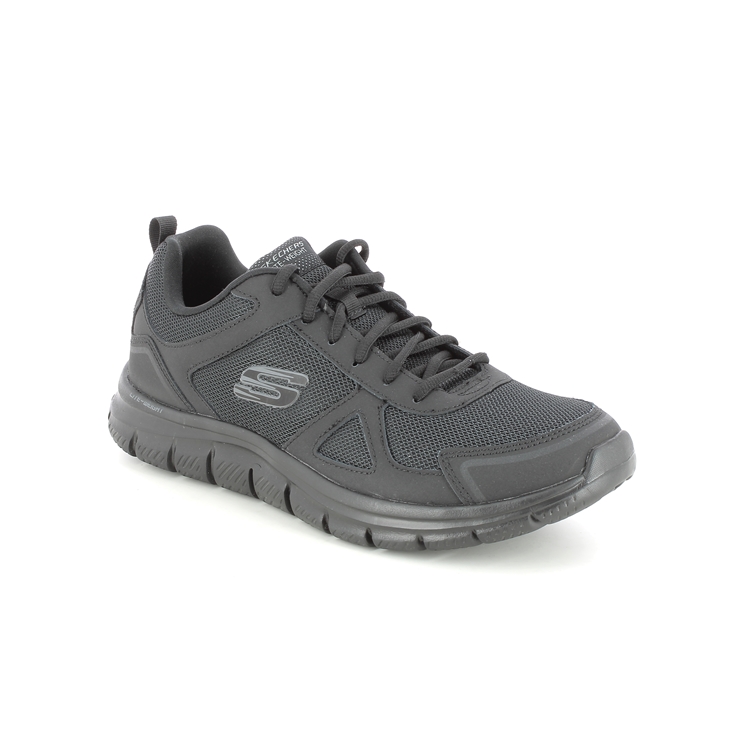 Volcánico orgánico 鍔 Skechers Track Scloric 52631 BBK Black trainers