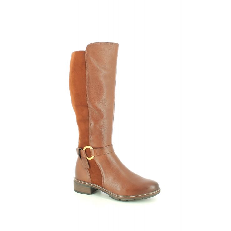 Tamaris Marli Wide Leg 25550-27-305 Leather knee-high boots