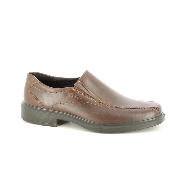 ECCO Helsinki 050134-01482 Brown leather Slip-on Shoes