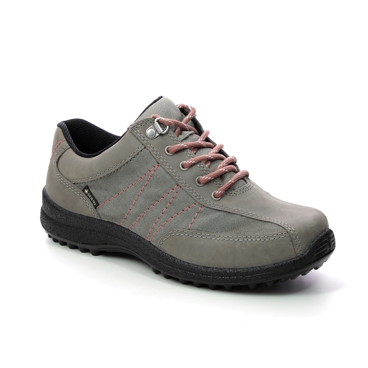 Hotter Mist Gtx Extra Wide 17619-00 Grey leather Walking Shoes