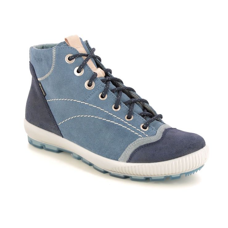 Legero Tanaro Gtx Trek 2000123-8620 Blue Suede walking boots