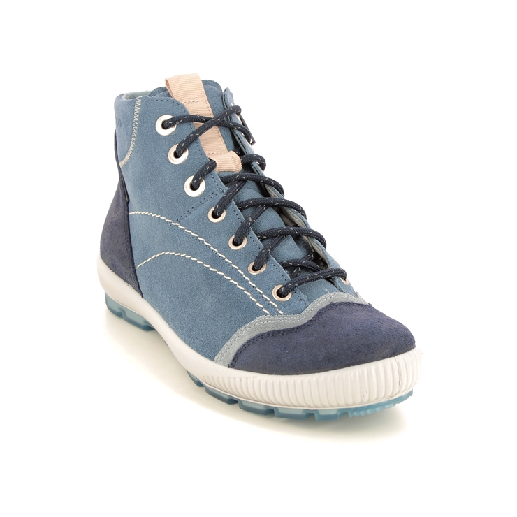 Legero Tanaro Gtx Trek Blue Suede Womens walking boots 2000123-8620
