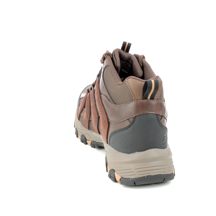 Skechers Selmen Relo Tex CDB Brown Mens Outdoor Walking Boots 204076