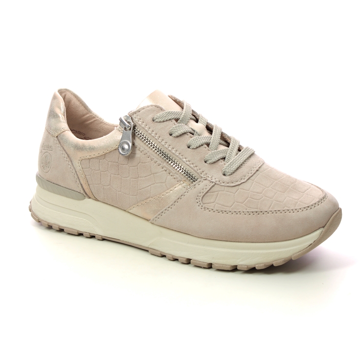 Rieker N7411-60 Rose Gold Womens trainers