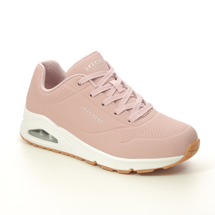 Skechers Uno Stand Air BLSH Blush Pink Womens trainers 73690