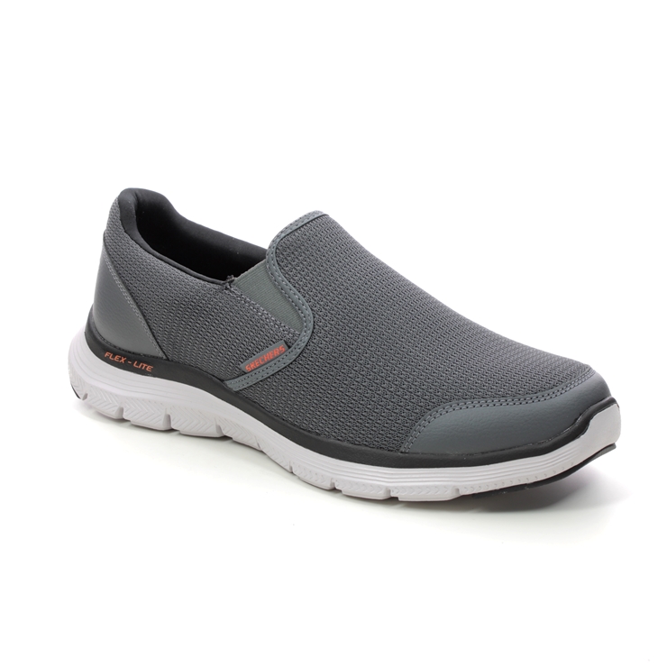 Skechers Flex Advant Slip On Tuscan 232230 CCOR Charcoal grey trainers