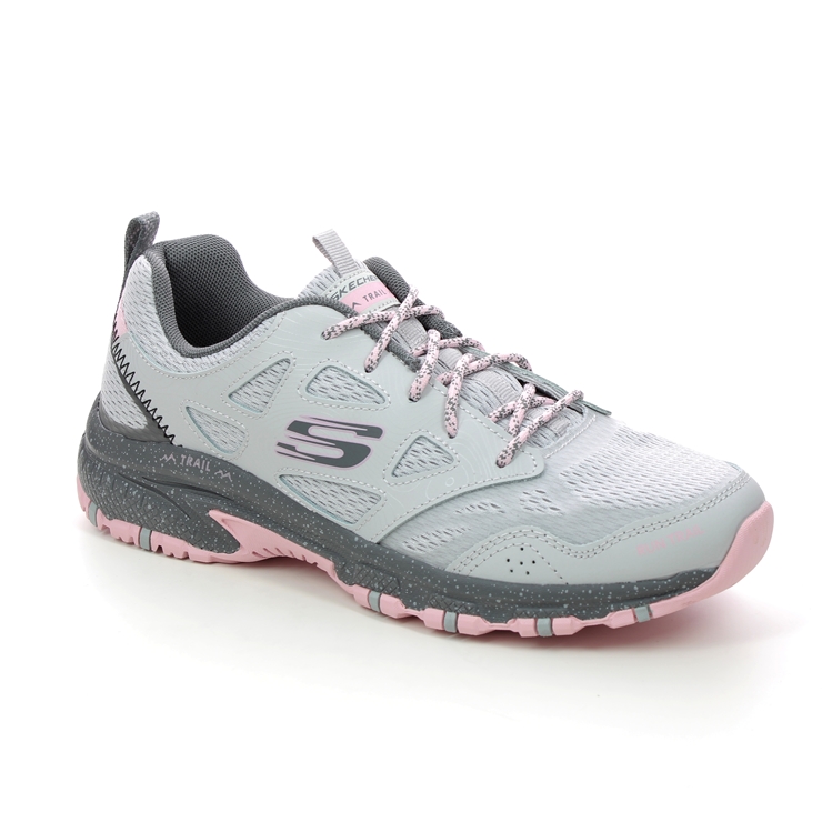 Skechers Hillcrest 149821 GYPK Grey Pink trainers