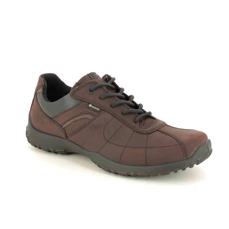 Hotter Thor 2 Gtx 3321-21 Brown leather comfort shoes