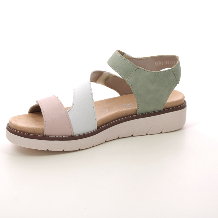 Remonte D2050-52 Marigo White Mint Womens Comfortable Sandals