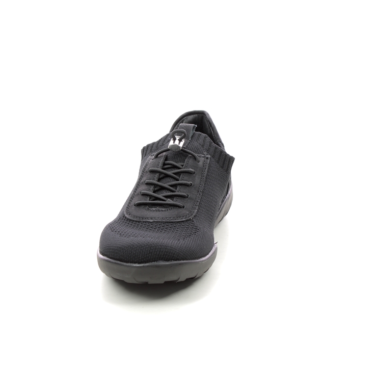 Remonte Lovit R3518-00 Black lacing shoes