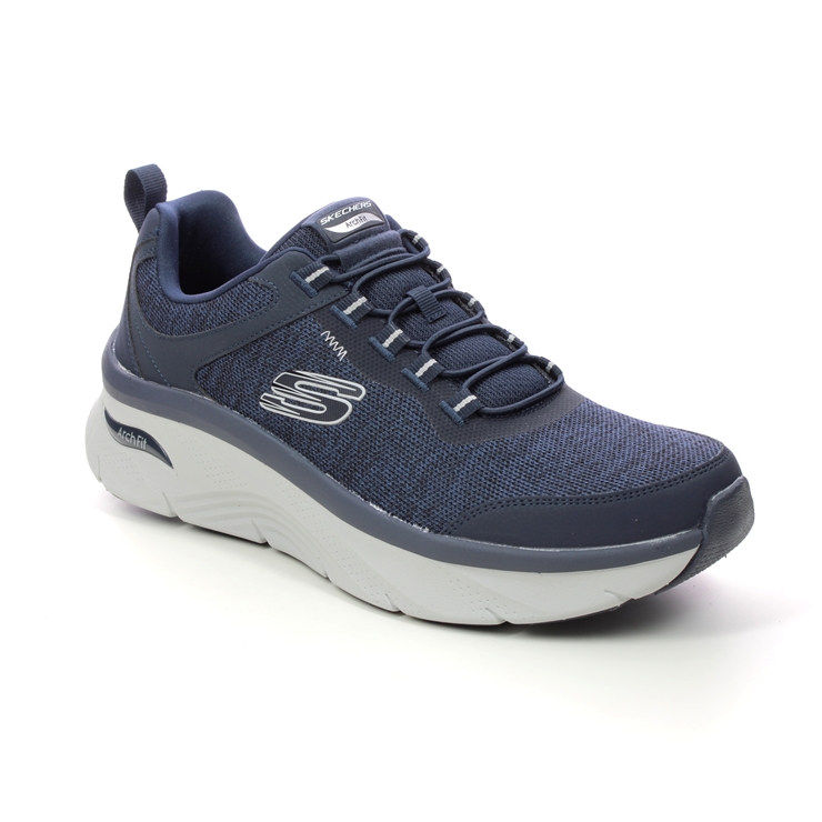 Skechers Dlux Arch Fit Mens NVY Navy Mens trainers 232503