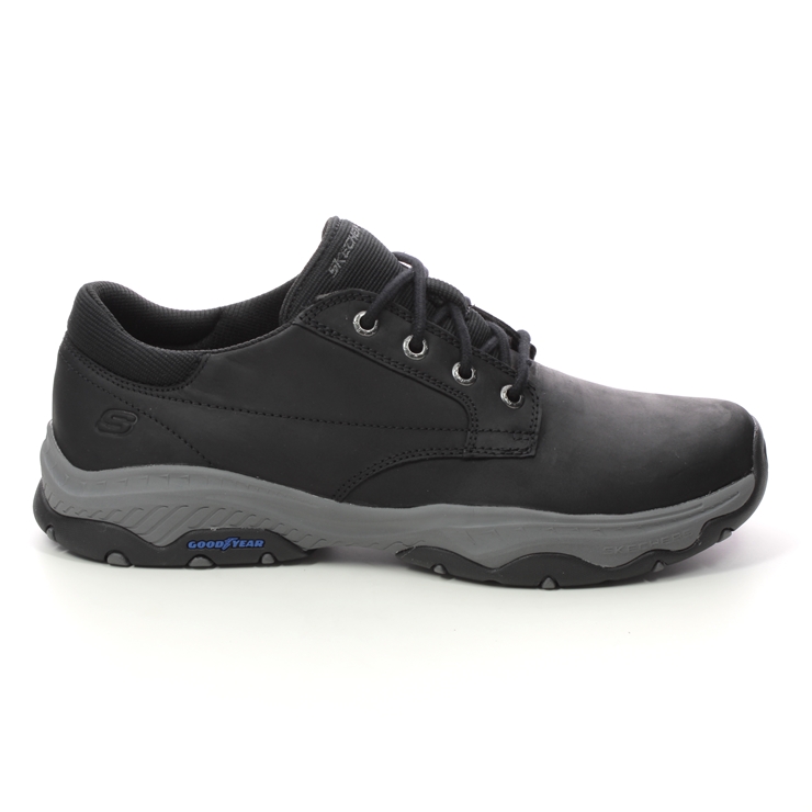 Skechers Craster Fenzo BLK Black Mens comfort shoes 204716