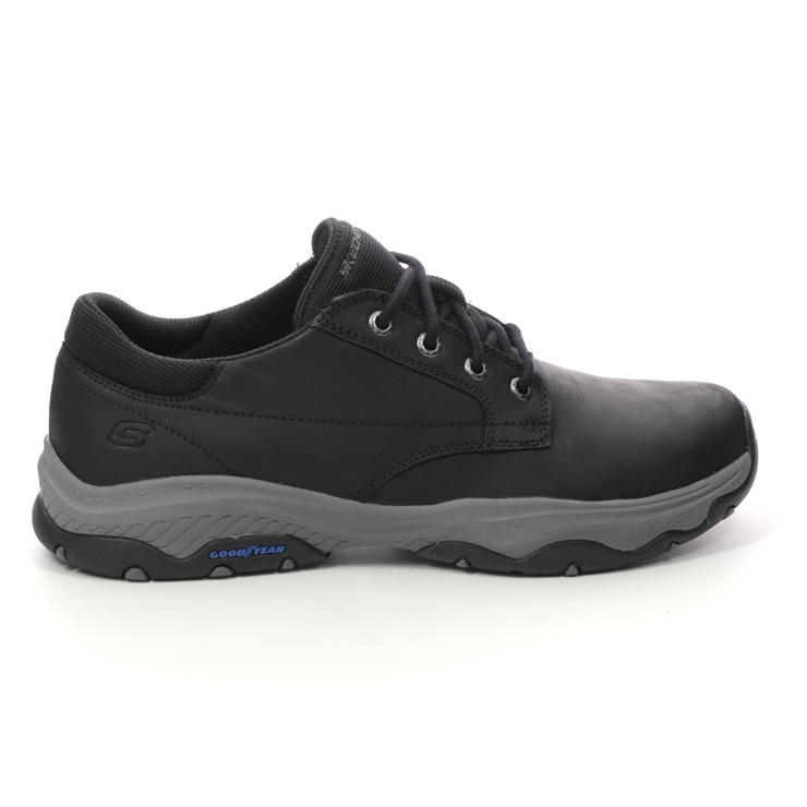 Skechers Craster Fenzo BLK Black Mens comfort shoes 204716