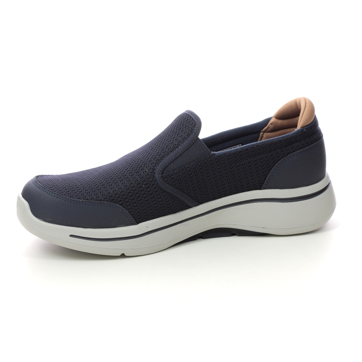 Skechers Arch Fit Slip On Mens NVY Navy Mens trainers 216264