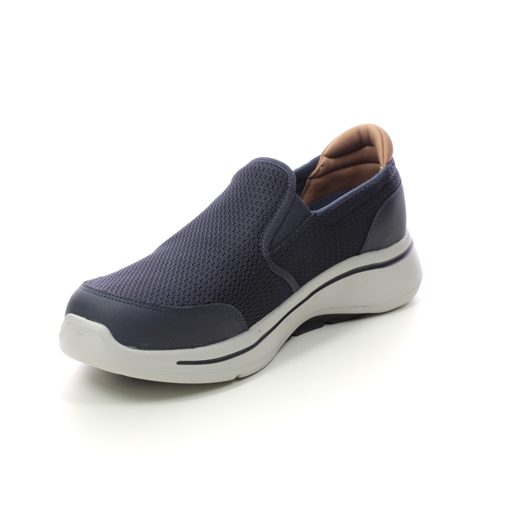 Skechers Arch Fit Slip On Mens NVY Navy Mens trainers 216264