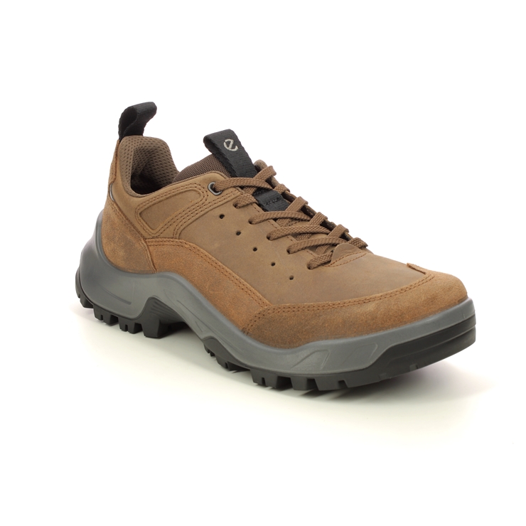 plus Imagination Wrap ECCO Offroad Shoe 822344-55778 Brown leather comfort shoes
