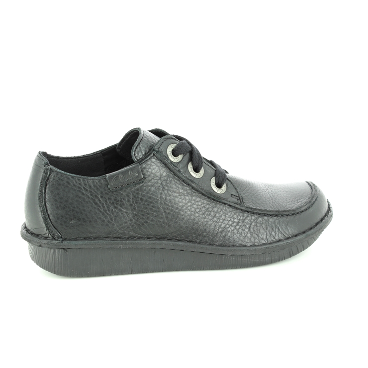 Clarks Funny Dream Black Womens lacing shoes 0663-94D