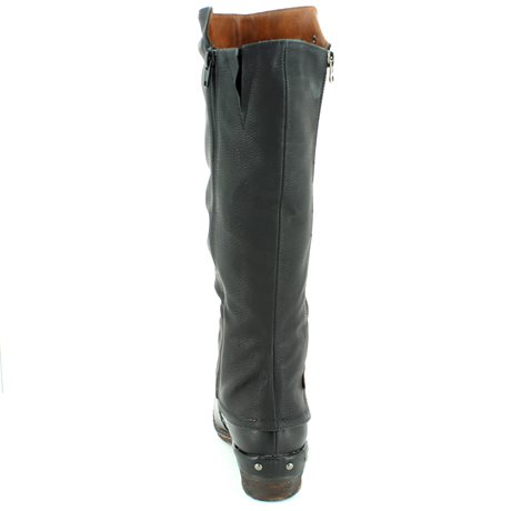 Rieker 93655-00 Black Womens knee-high boots