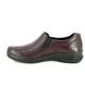 Alpina Comfort Slip On Shoes - Wine leather - 4257/9 EIKELEA TEX