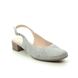 Alpina Slingback Shoes - Light Grey Nubuck - 9K26/3 EMILY  H