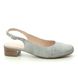 Alpina Slingback Shoes - Light Grey Nubuck - 9K26/3 EMILY  H