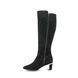 Alpina Knee-high Boots - Black Suede - 7L56/2 ESTELLEO