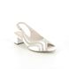 Alpina Slingback Shoes - WHITE LEATHER - 9L41/2 FLORENCE G