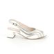 Alpina Slingback Shoes - WHITE LEATHER - 9L41/2 FLORENCE G