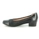 Alpina Court Shoes - Black patent suede - 8D50/6 MELODY H