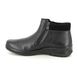 Alpina Ankle Boots - Black leather - 4297/1 RONYBOOT ZIP TEX