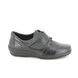 Alpina Comfort Slip On Shoes - Black leather - 811B/1 VITA VEL K FIT