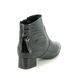 Ara Ankle Boots - Black croc - 11811/64 GRAZ SOFT WIDE