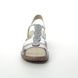 Ara Comfortable Sandals - Silver Leather - 27217/76 HAWAII BEADS 01