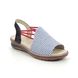 Ara Comfortable Sandals - Blue - 27241/79 HAWAII KORSIKA
