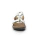 Ara Slide Sandals - White - 57268/96 KOREGEM