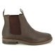 Barbour Chelsea Boots - Brown leather - MFO0244/BR77 FARSLEY