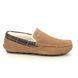 Barbour Slippers - Tan suede - MSL0001/BE51 MONTY