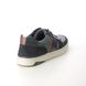Begg Exclusive Comfort Shoes - Navy Leather - 1061/71 BRAILLE URBAN