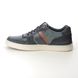 Begg Exclusive Comfort Shoes - Navy Leather - 1061/71 BRAILLE URBAN